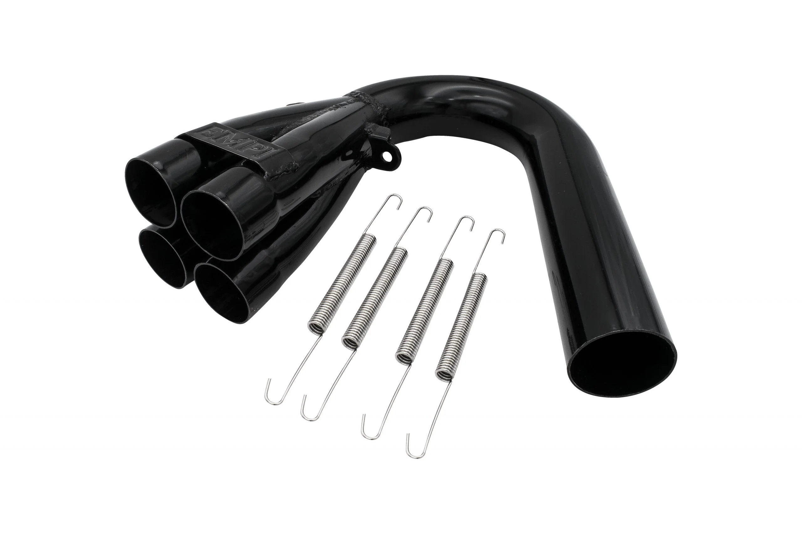 1 5/8" U-Bend Collector Only, Black
