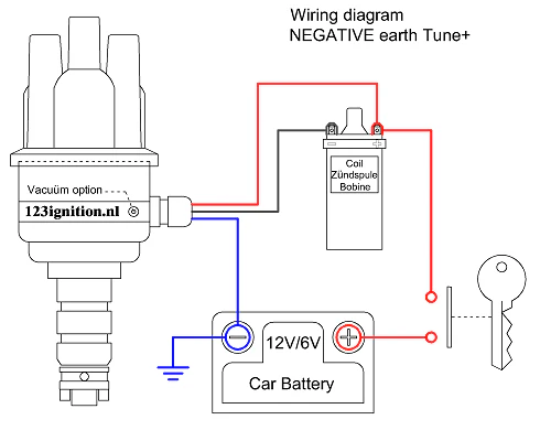 123 Switched Distributor for Porsche 911, 914-6 with 2.4, 2.7, 3.3 (1972 and up) for 3-Pin Boxes - Image 3