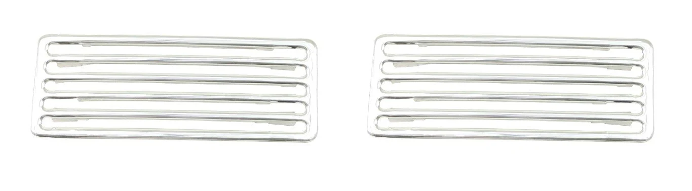 2-Piece Aluminum Grille Set for VW Type 1 (1970-71)