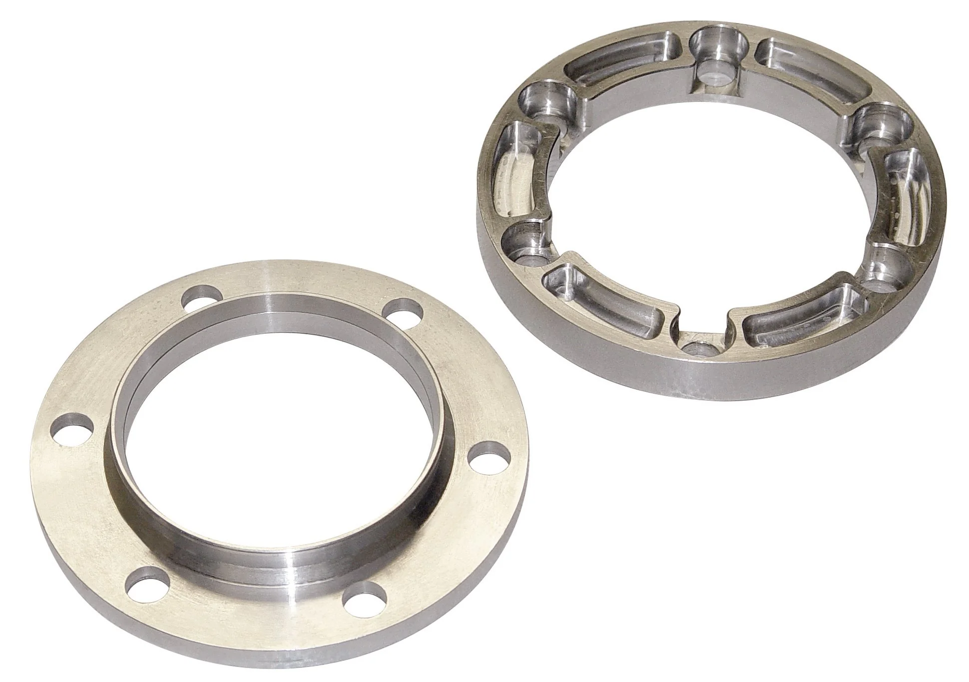 930 Billet Aluminum Boot Retainer and C.V. Flange, Set (Uses C.V. Boot 86-9301)