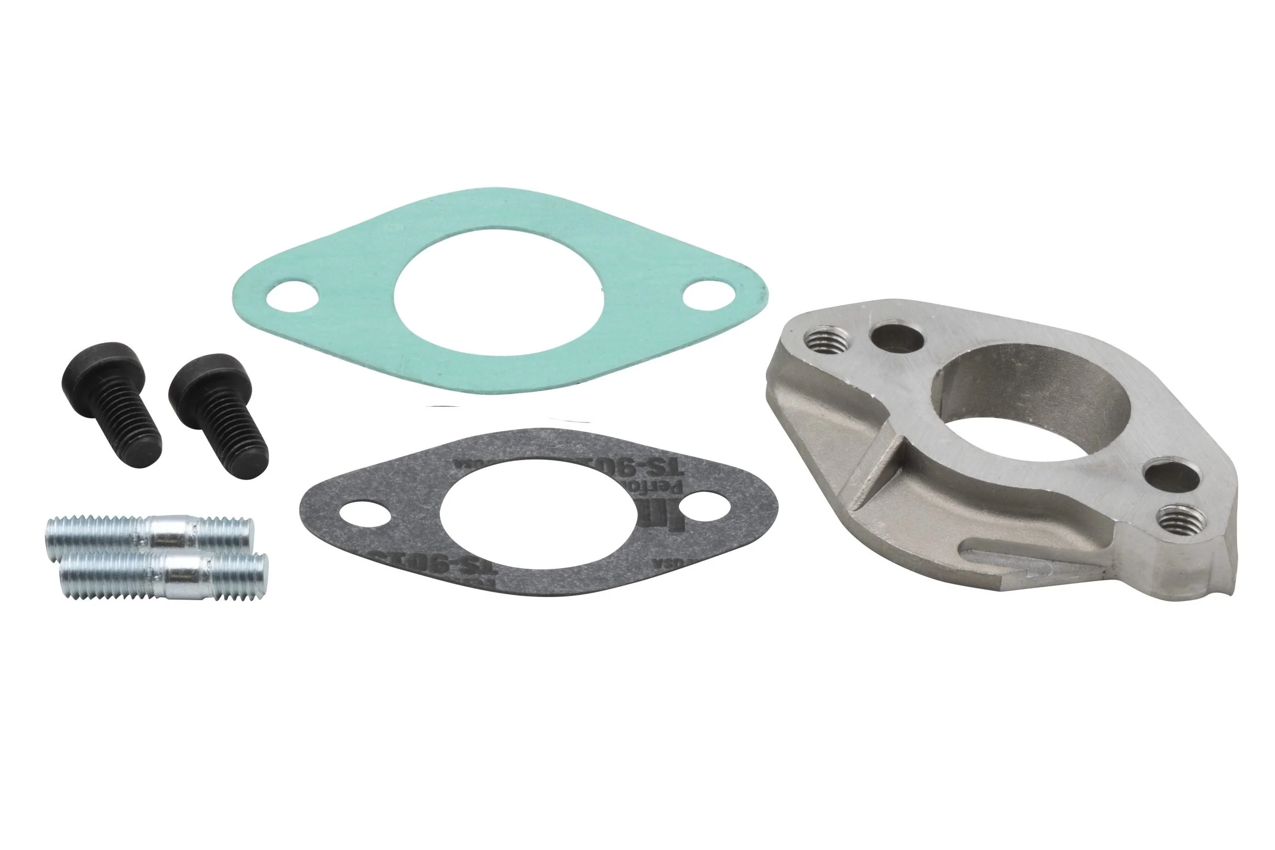 Adapter Kit to use a 30 or 30/31 Carburetor on a Dual Port (34Pict) Intake Manifold.