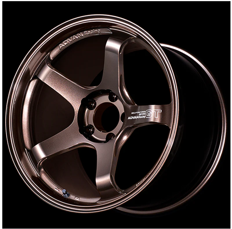 ADVAN Racing GT 18x8.5 +50 5x130 Wheel for Porsche - Racing Titanium Black