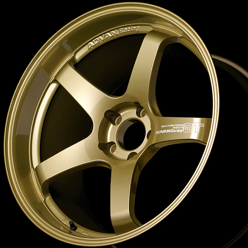 ADVAN Racing GT Center Lock 18x9 +46 Center Lock Wheel for Porsche - Racing Gold Metallic