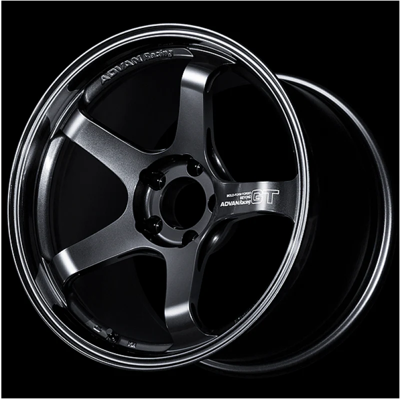 ADVAN Racing GT 20x9 +45 5x130 Wheel for Porsche - Racing Titanium Black