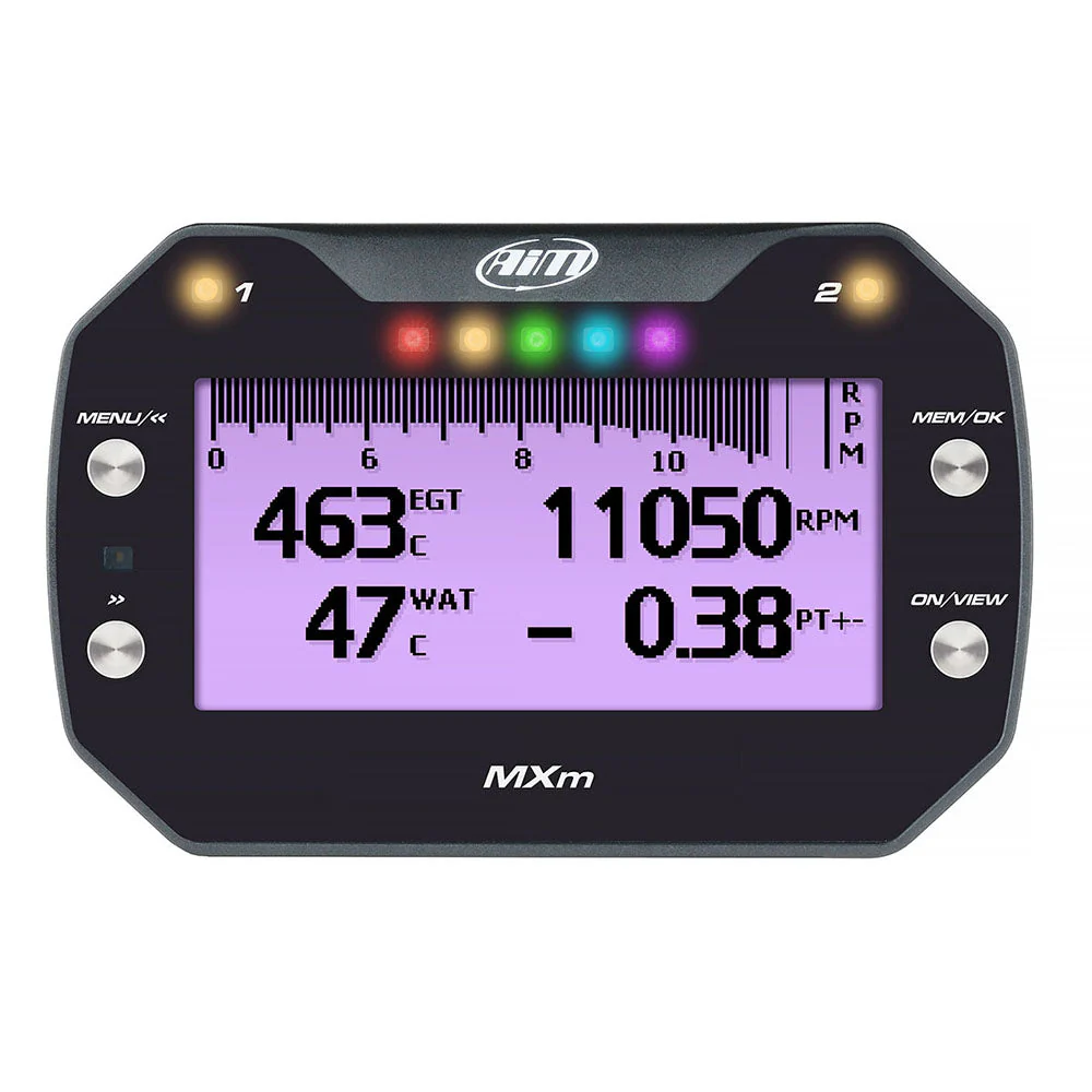 AiM Sports MXm Compact Dash/Data Logger - Image 6