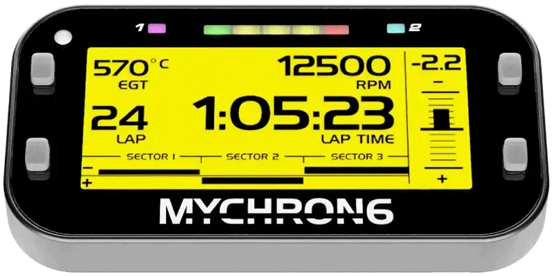 AiM MyChron6 Digital Data Logging Dash For Kart Racing