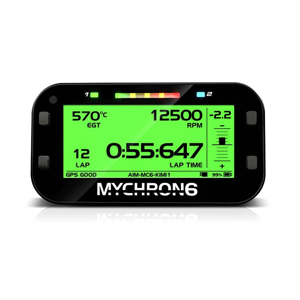 AiM MyChron6 Digital Data Logging Dash For Kart Racing - Image 2