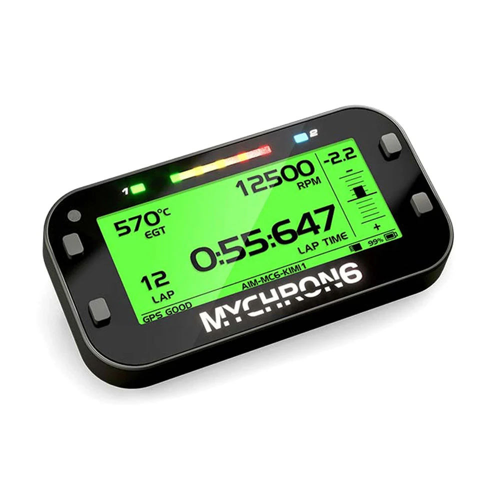 AiM MyChron6 Digital Data Logging Dash For Kart Racing - Image 3