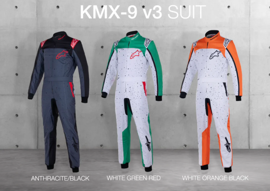 Alpinestars KMX-9 v3 Graphic 6 Kart Racing Suit, FIA Karting Suit - Image 8