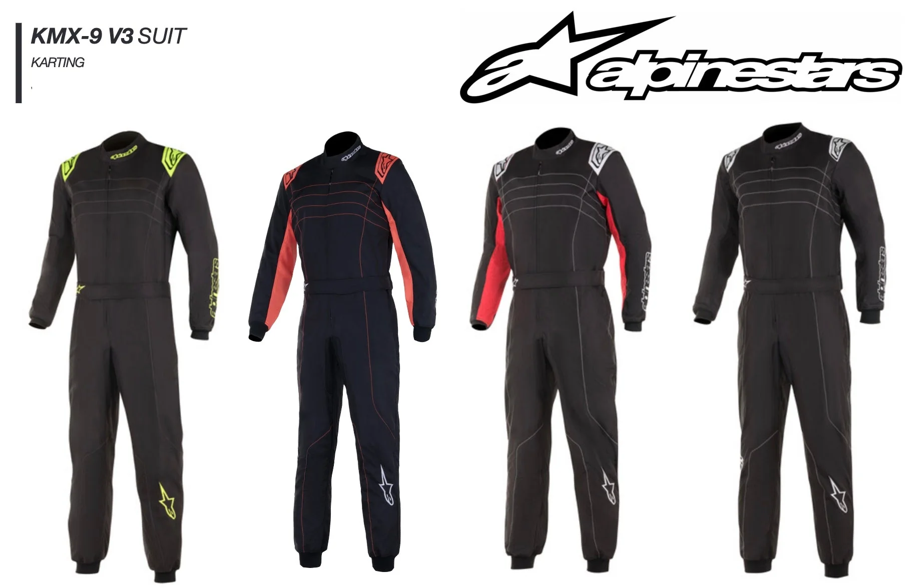 Competition Motorsport Alpinestars KMX-9 V3 Kart Racing Suit - Image 10