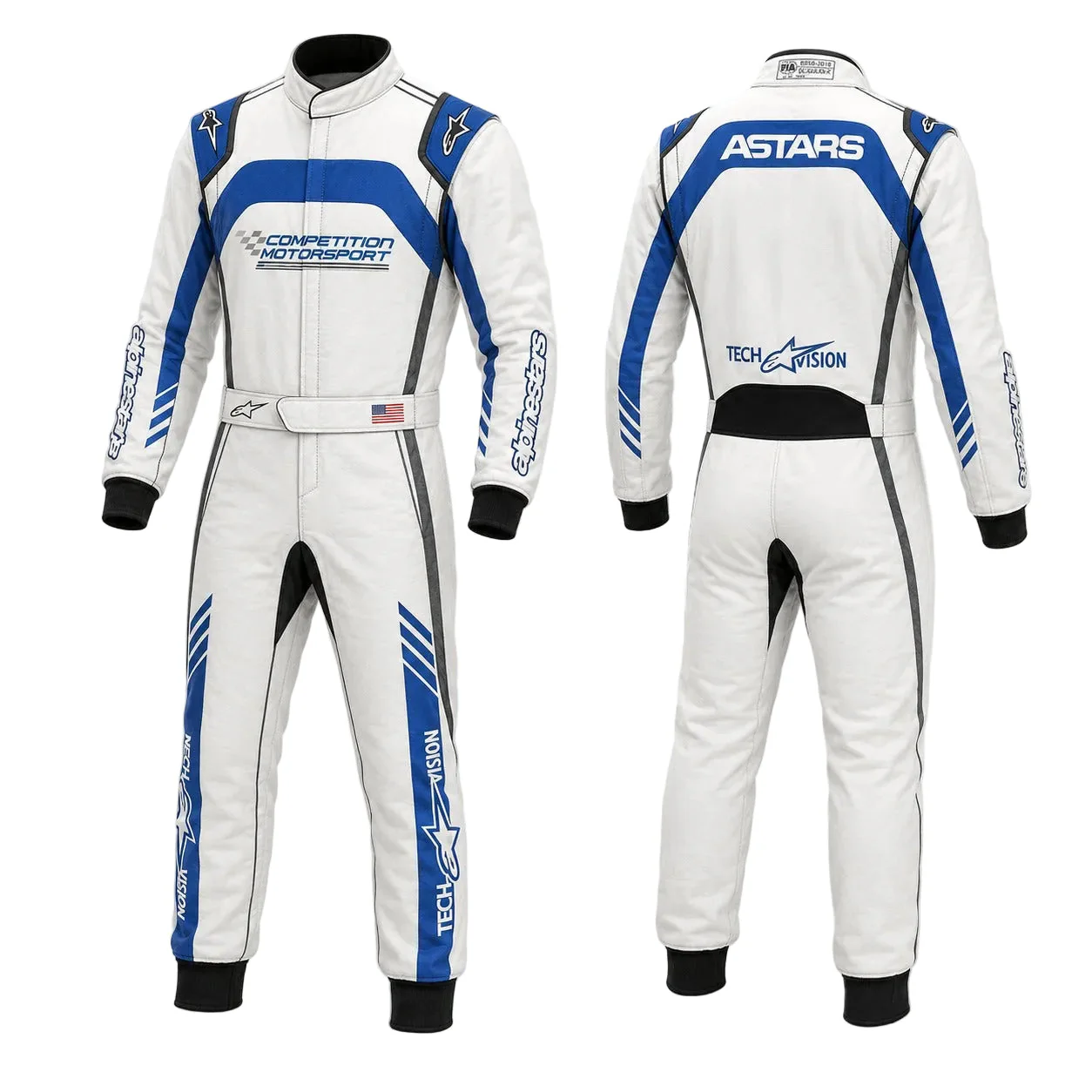 Competition Motorsport Alpinestars Techvision V3 Custom Driver FIA Racing Suit - Image 7