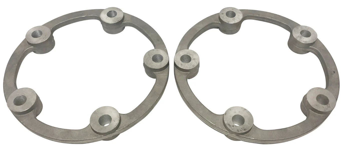 Aluminum Wheel Spacers, Pair 14mm, 5x205, 1" Thick