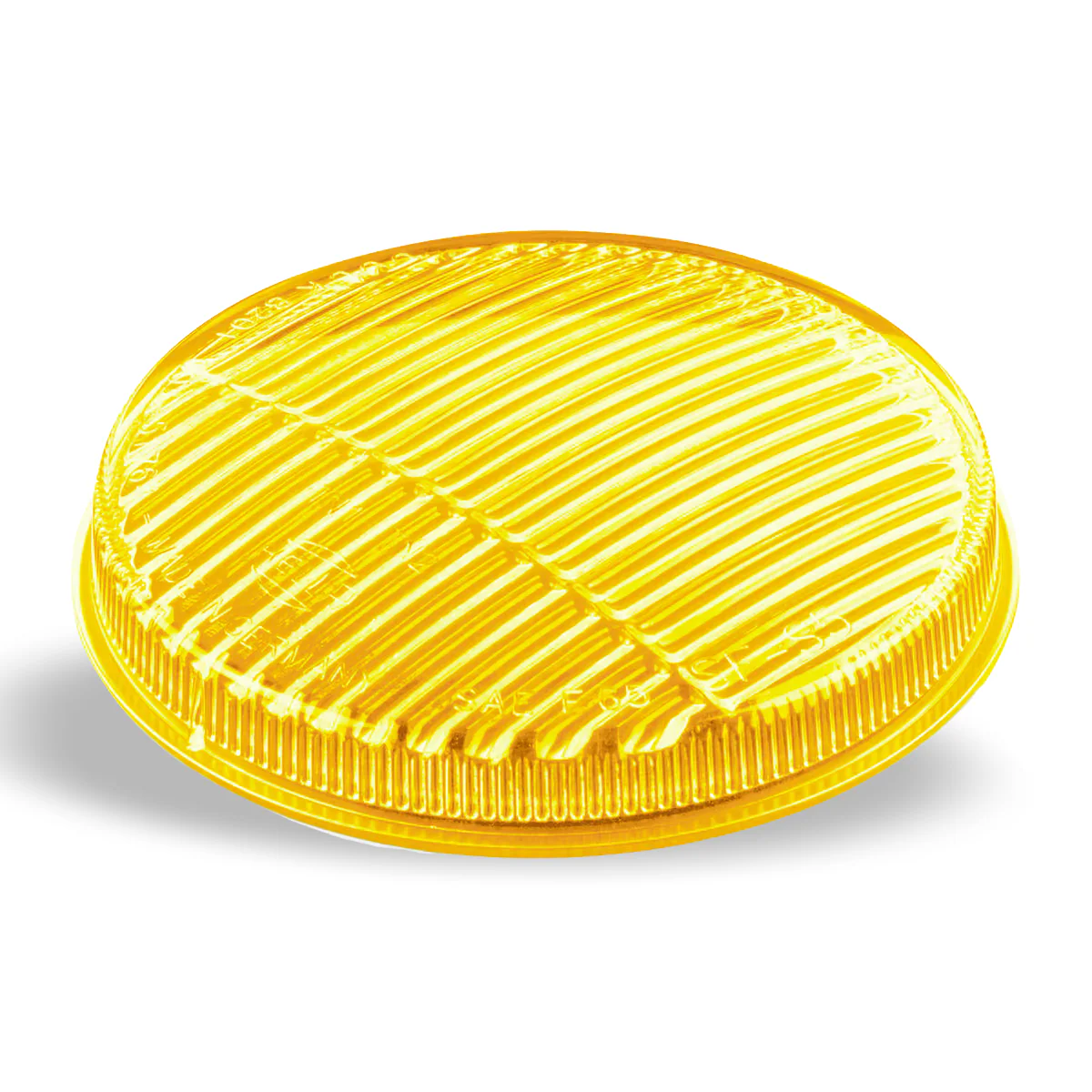 914Rubber Amber TN1-TN2 Fog Light Lens for Porsche 914 (1970-72) - Image 2