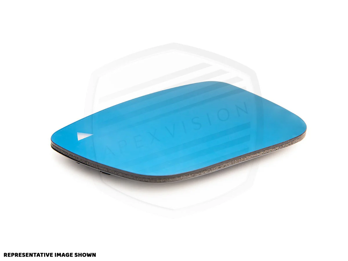 ApexVision Blue Tinted Side View Mirror Glass Set - E90/ E92/ E93 3-Series Pre-LCI - Image 3