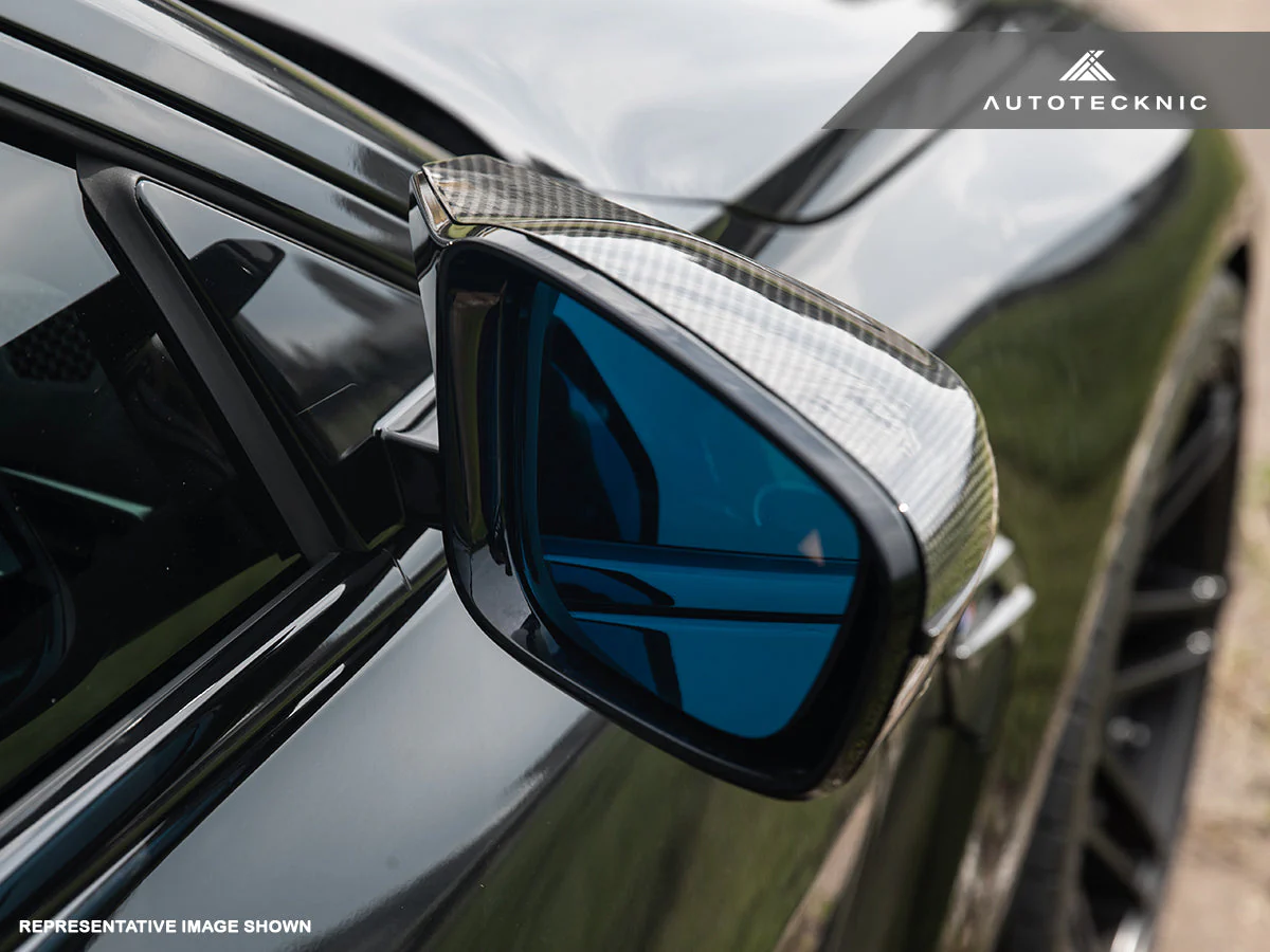 ApexVision Blue Tinted Side View Mirror Glass Set - E9X M3 - Image 2
