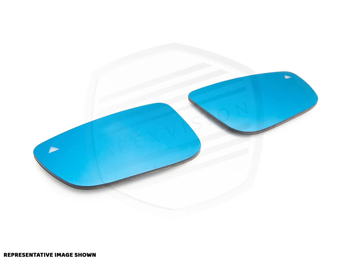 ApexVision Blue Tinted Side View Mirror Glass Set - F15 X5 | F16 X6 - Image 5