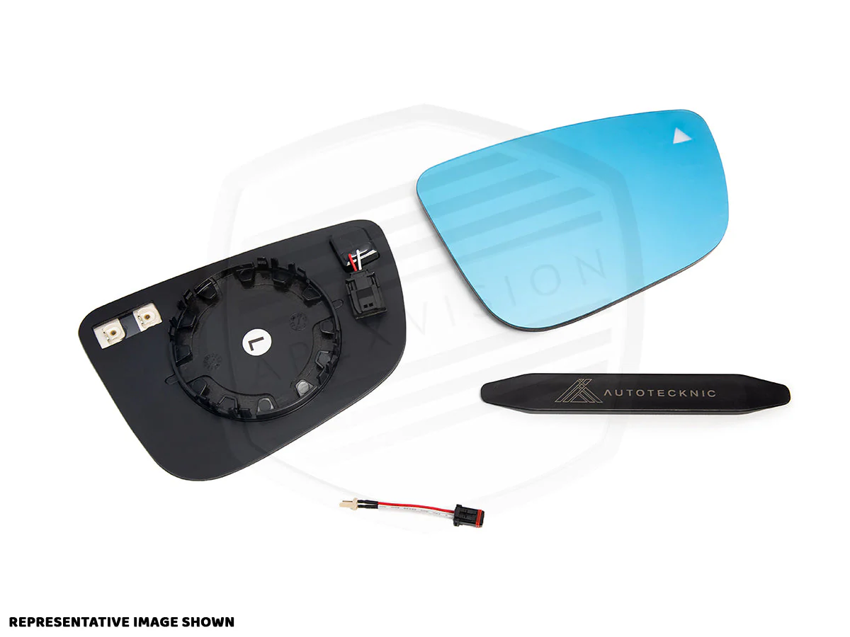 ApexVision Blue Tinted Side View Mirror Glass Set - F95 X5M | F96 X6M - Image 9
