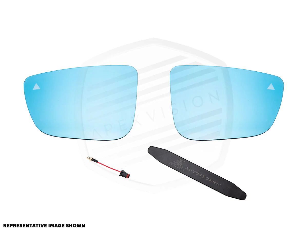ApexVision Blue Tinted Side View Mirror Glass Set - Nissan R35 GTR - Image 7