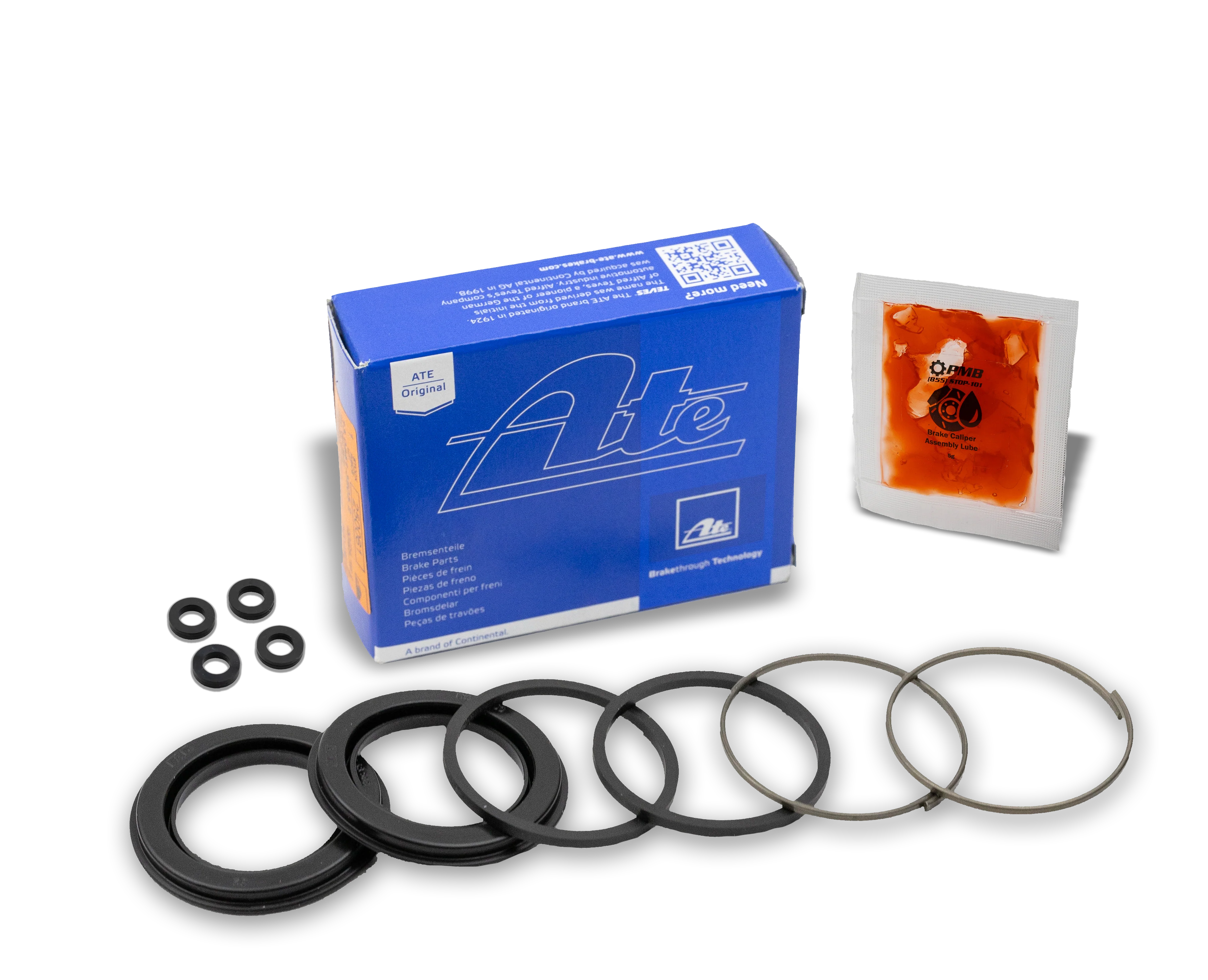 ATE 48mm Front Caliper Seal Kit — Porsche 356, 911, 912, 914-6, 911SC & Carrera (1964–1989)