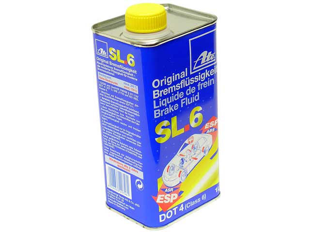 ATE SL.6 DOT 4 Brake Fluid, 1 Liter - Image 2
