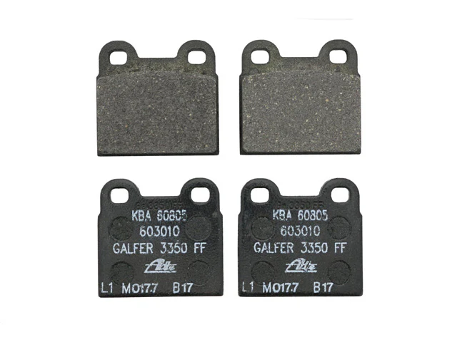 ATE Rear Brake Pad Set for Porsche 356C/SC, 911/912, 914 (1964–1976)