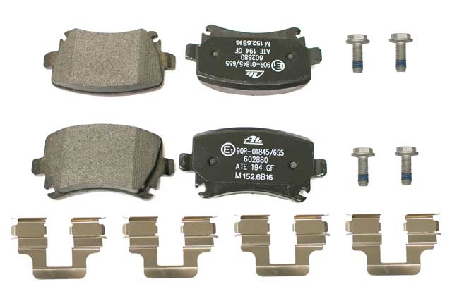 ATE Brake Pad Set for Volkswagen GTI/Jetta/Rabbit and Audi A3/TT/Q3 (2005–2021)