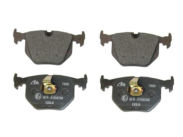 ATE Rear Brake Pad Set for BMW 8 Series/X3/3 Series and Land Rover Range Rover (1991–2010) - Image 3