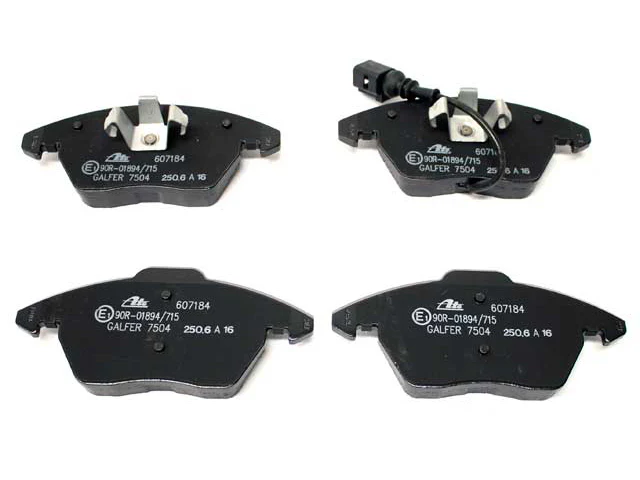 ATE Brake Pad Set for Volkswagen CC/Eos/Golf and Audi A3 (2005–2017)