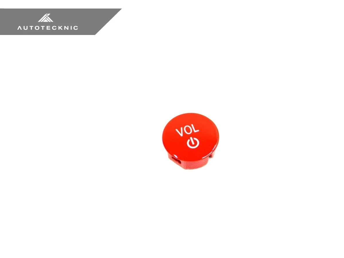 AutoTecknic Bright Red Audio Volume Button - F90 M5 - Image 6