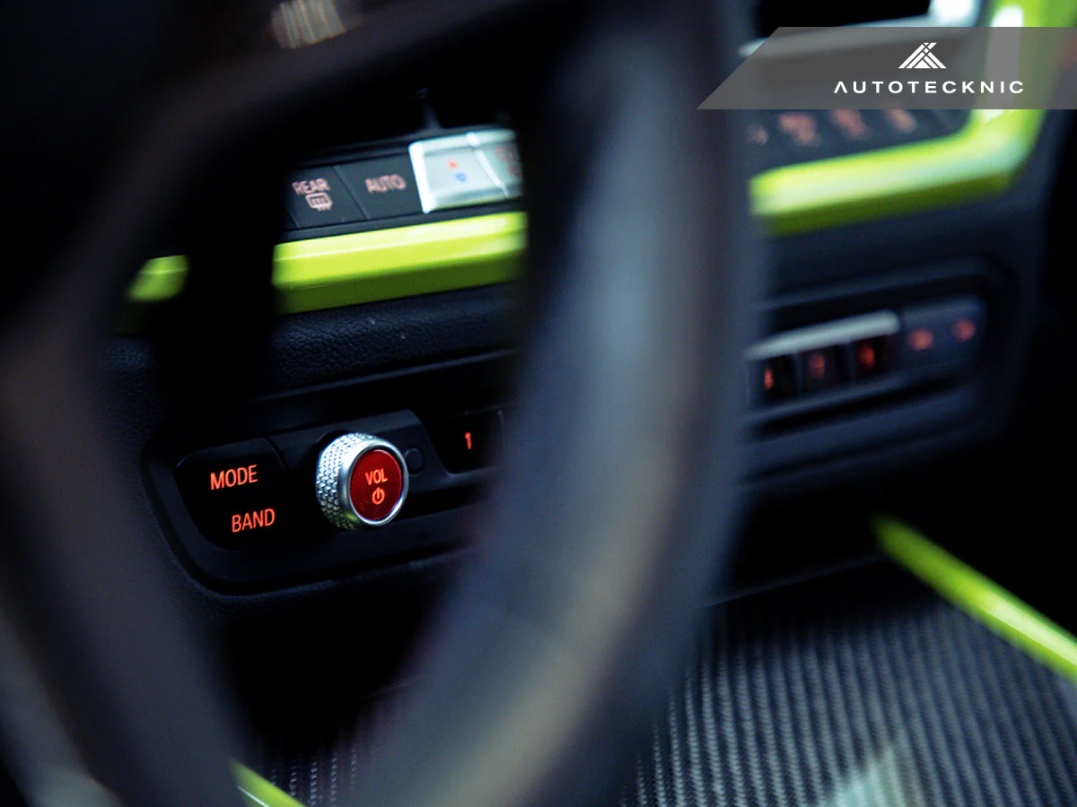 AutoTecknic Bright Red Audio Volume Button - G05 X5 | G06 X6 | G07 X7 - Image 11