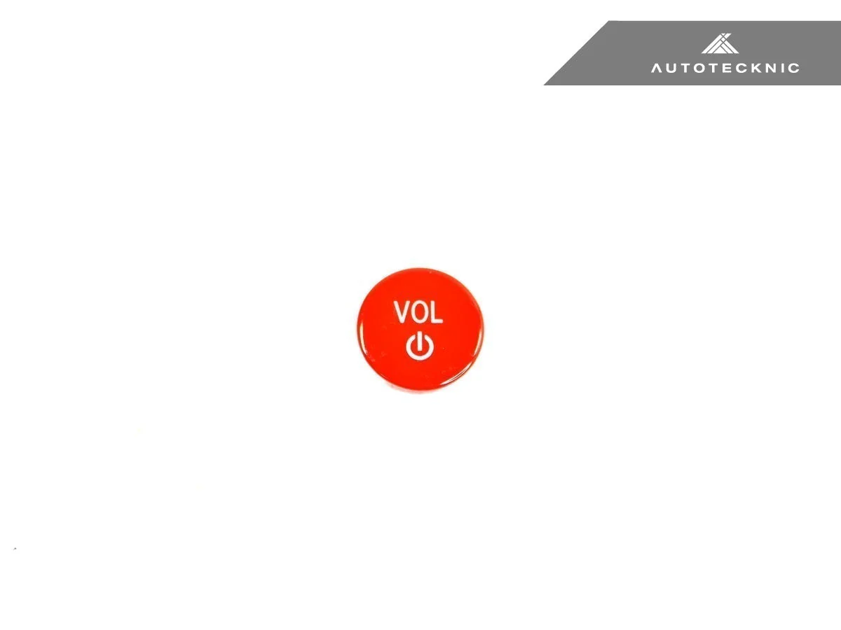 AutoTecknic Bright Red Audio Volume Button - G05 X5 | G06 X6 | G07 X7 - Image 6
