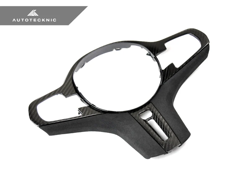 AutoTecknic Carbon Alcantara Steering Wheel Trim - F90 M5 2018-2019 - Image 3