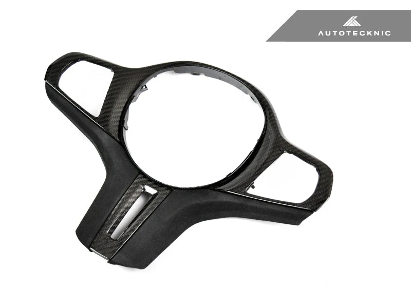 AutoTecknic Carbon Alcantara Steering Wheel Trim - F90 M5 2020-Up