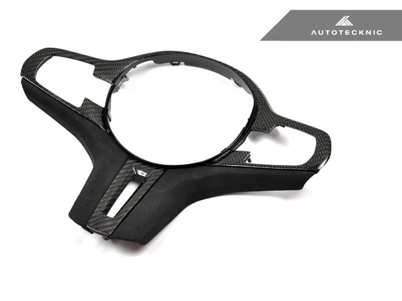 AutoTecknic Carbon Alcantara Steering Wheel Trim - G11/ G12 7-Series - Image 2