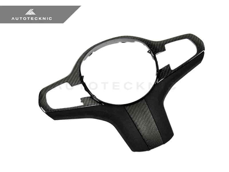 AutoTecknic Carbon Alcantara Steering Wheel Trim - G30 5-Series | G32 6-Series GT - Image 5