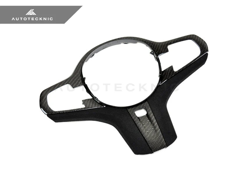 AutoTecknic Carbon Alcantara Steering Wheel Trim - G30 5-Series | G32 6-Series GT - Image 6