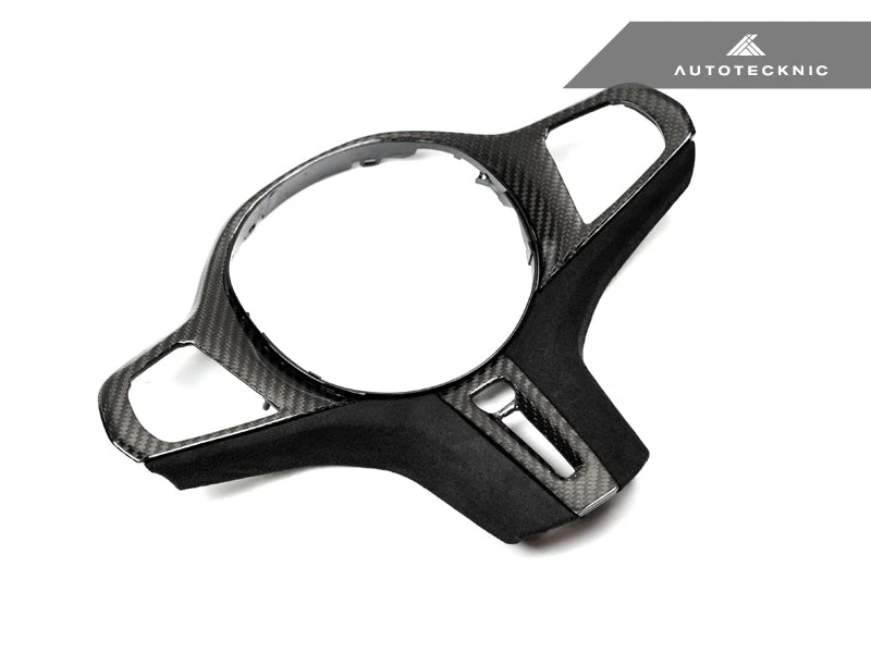 AutoTecknic Carbon Alcantara Steering Wheel Trim - G8X M2 / M3 / M4 - Image 2