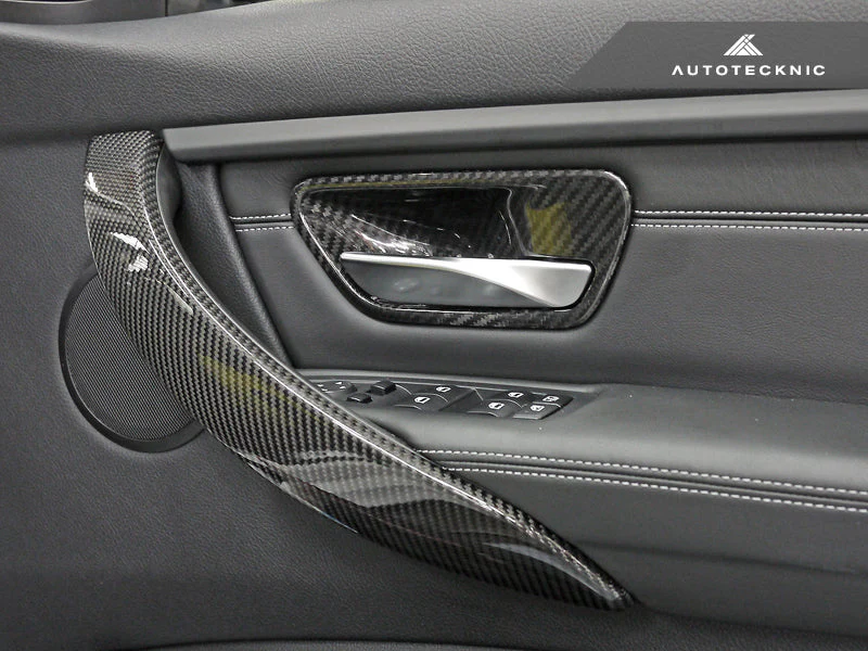 AutoTecknic Carbon Door Grip Handle Trim Set - F30 3-Series | F32 4-Series - Image 2