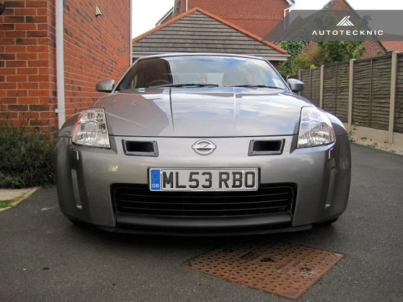 AutoTecknic Carbon Fiber Dual Air Ducts - Nissan 350Z 07-09 (VQ35HR) - Image 2