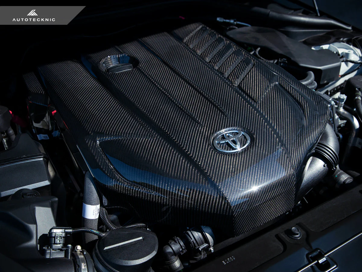 AutoTecknic Carbon Fiber Engine Cover - A90 Supra - Image 5