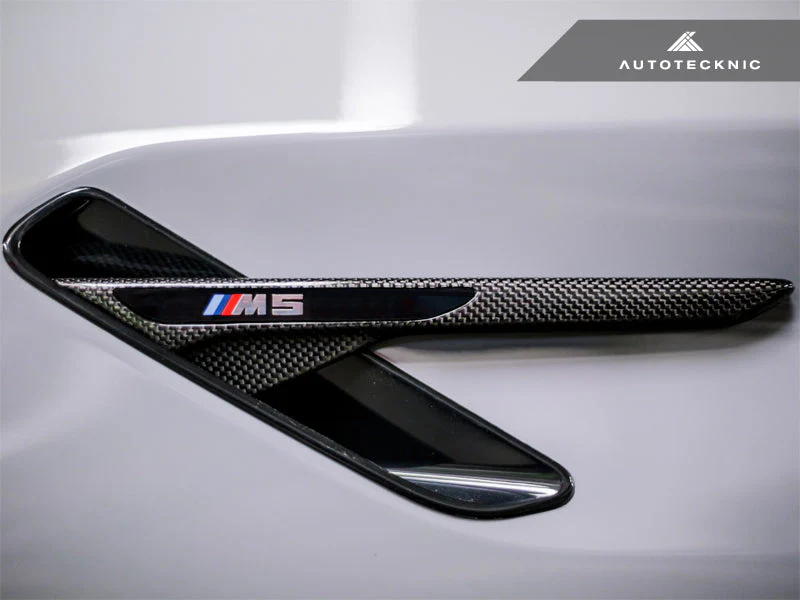 AutoTecknic Carbon Fiber Fender Trim Set - F90 M5 - Image 2