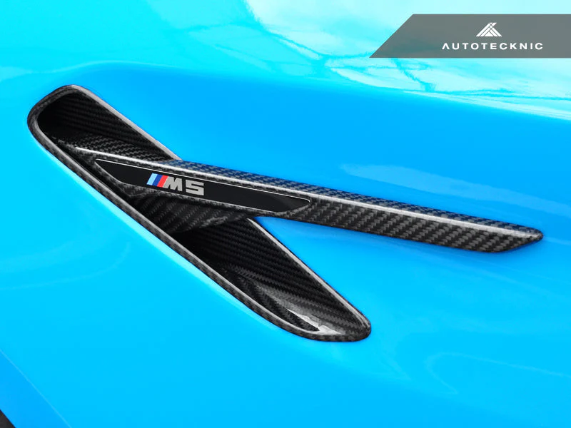 AutoTecknic Carbon Fiber Fender Trim Set - F90 M5 - Image 6