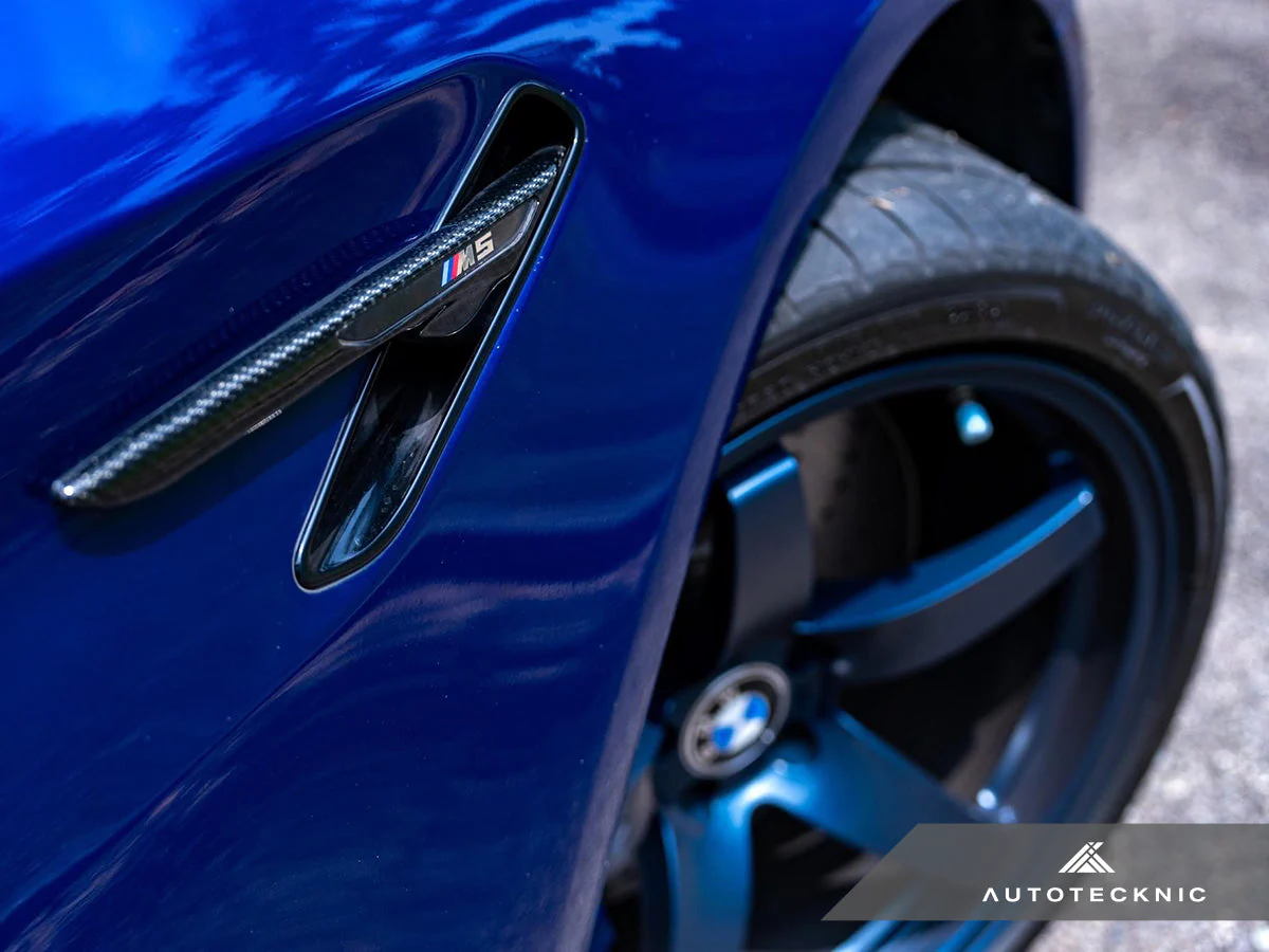 AutoTecknic Carbon Fiber Fender Trim Set - F90 M5 - Image 7