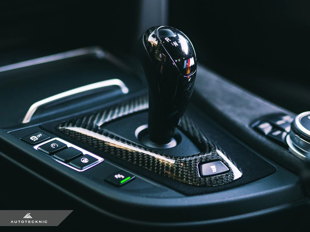 AutoTecknic Carbon Fiber Gear Selector Cover - F80 M3 | F82/ F83 M4 - Image 5