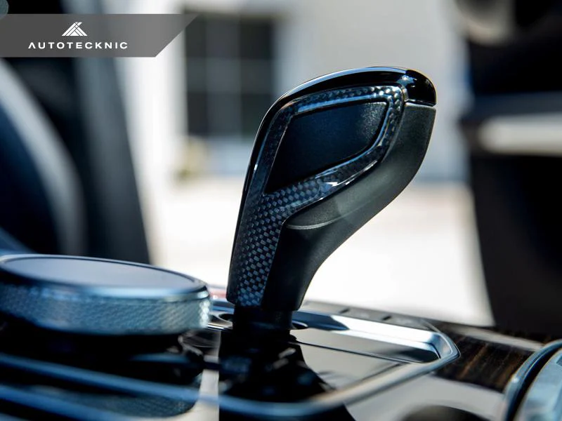 AutoTecknic Carbon Fiber Gear Selector Side Trims - G42 2-Series Coupe - Image 4