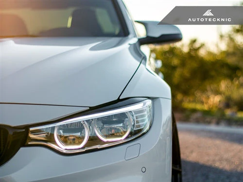 AutoTecknic Carbon Fiber Headlight Trim Set - F80 M3 | F82/ F83 M4 - Image 5