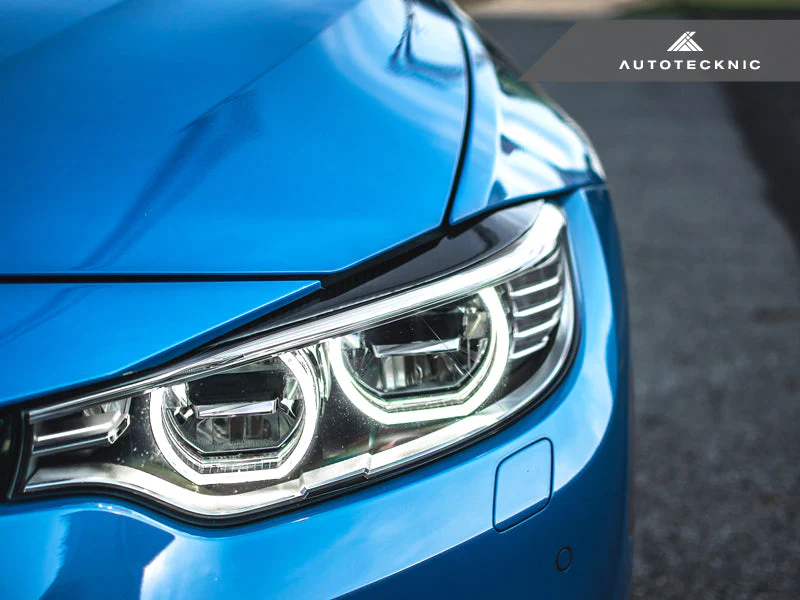 AutoTecknic Carbon Fiber Headlight Trim Set - F80 M3 | F82/ F83 M4 - Image 7