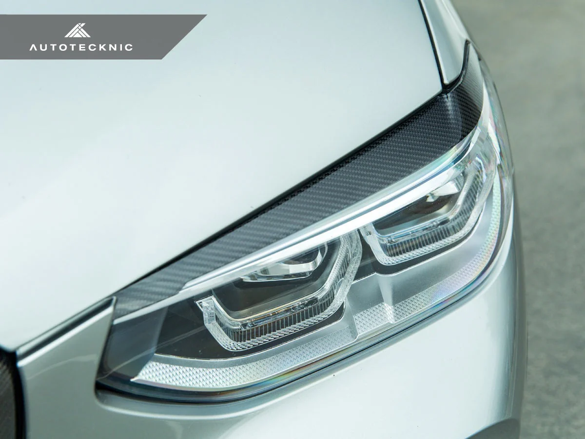 AutoTecknic Carbon Fiber Headlight Trim Set - F97 X3M | F98 X4M - Image 4