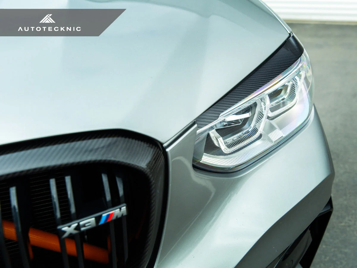 AutoTecknic Carbon Fiber Headlight Trim Set - F97 X3M | F98 X4M - Image 7