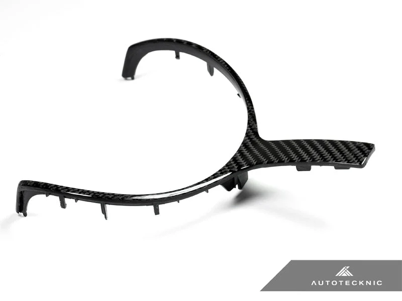 AutoTecknic Carbon Fiber M-Sport Steering Wheel Trim - F10 5-Series | F06/ F12/ F13 6-Series - Image 5